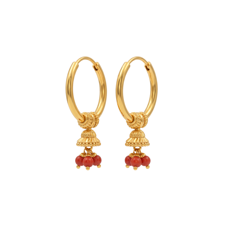 22K Vani Gold Earring