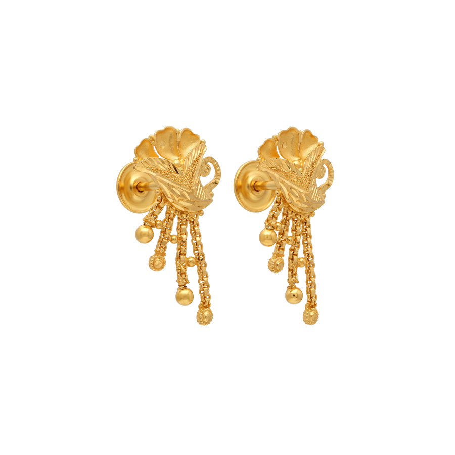 22K Sylvie Gold Earring