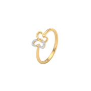 18K Gian Diamond Gold Ring