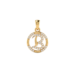 22K Biraj  Gold Pendant