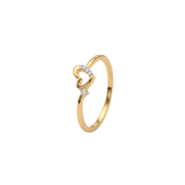 18K Ozzy Diamond Gold Ring