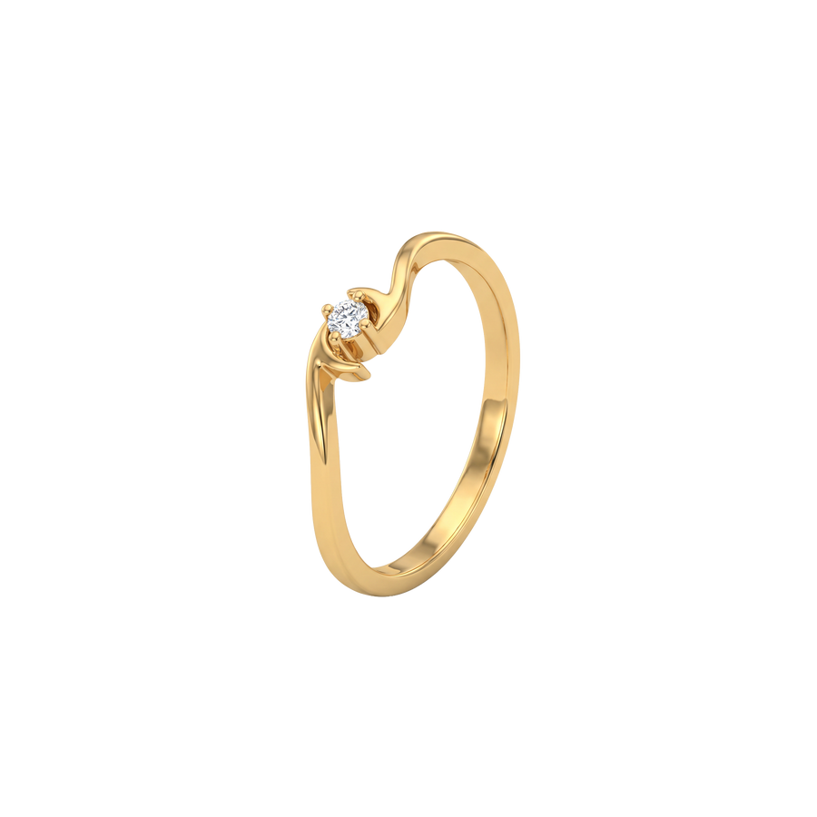 18K Tova Diamond Gold Ring