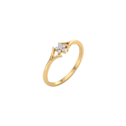 18K Keziah Diamond Gold Ring
